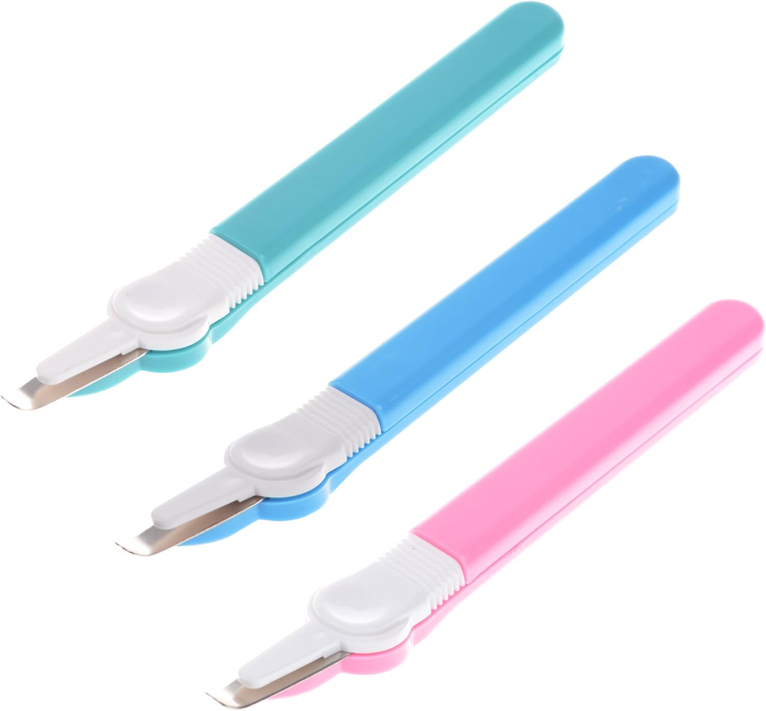 BCP Pack of 3pcs Random Color Staple Remover : Office Products