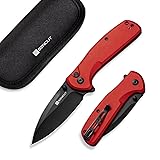 SENCUT ArcBlast Button Lock Knife for EDC, Folding
