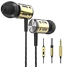 Betron AX1 Earphones in Ear Noise Isolating Headphones Bass Driven Sound with Microphone for Iphone, Ipod, Ipad, Samsung, Mobile Phones, Tablets, Computers, Mp3 Players