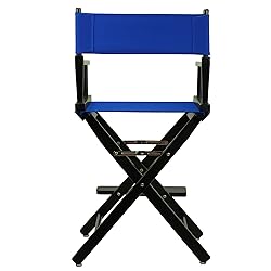 Casual Home 24" Director's Chair Black Frame-with