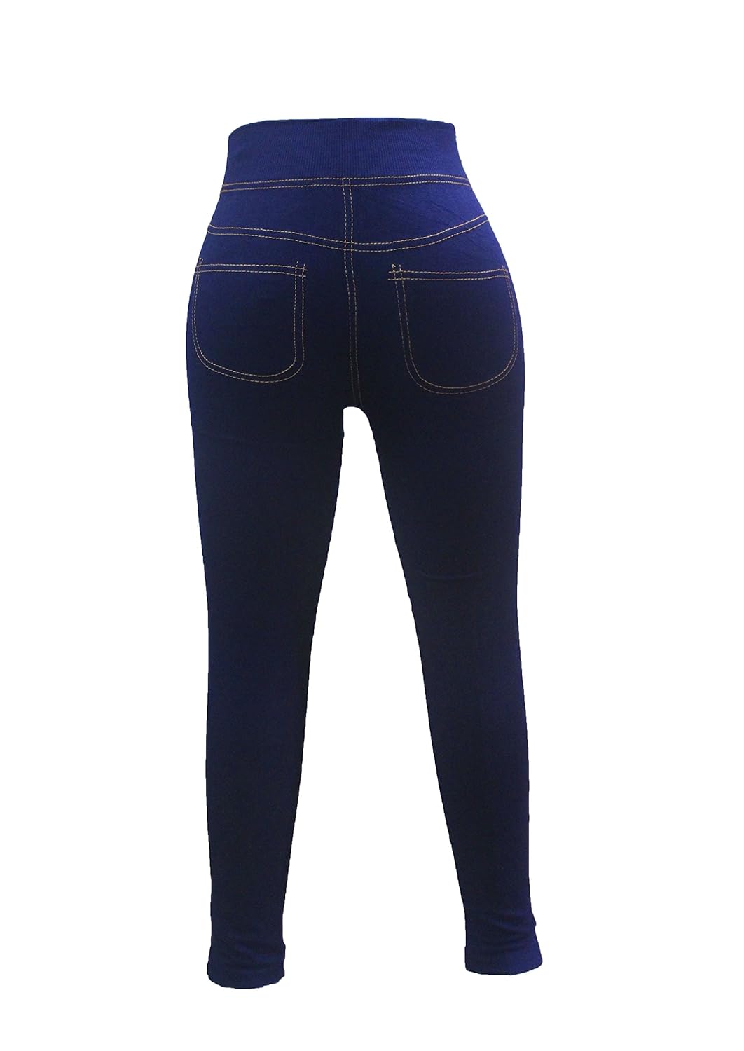 qraftink women's jeggings (blue,large)