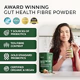 Inspiriko Organic Prebiotics for Gut Health 180g Love Thy Gut view 2