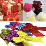 POPOYU Navy Blue Satin Ribbon 50mm Wide 23m Wedding Car Gift Craft Roll view 8