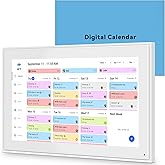 15.6 Inch Digital Calendar Wall Touch Screen Chore Chart, 32GB Electronic Calendar + Smart Family Planner, Wall and Desk Moun