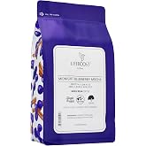 Lifeboost Midnight Blueberry Mocha Low Acid Coffee Beans, 12oz | Third Party Tested for Mycotoxins, Mold &amp; Pesticides, Non-GMO, Single Origin, Wild Blueberry, Stomach Friendly