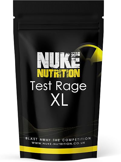 Nuke Nutrition Test Rage XL Testosterone Booster Men 120 Capsules