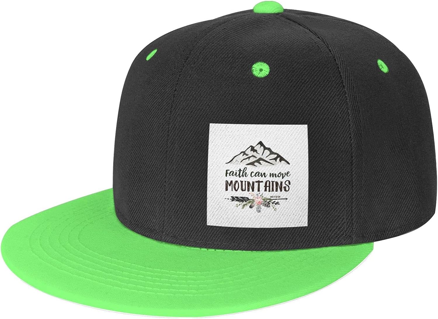 Faith Can Move Mountains Unisex Adjustable Hat Dad Cap