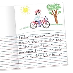 Mead Primary Journal, Half Page Ruled, Grades