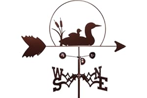 SWEN Products Loon Bird Weathervane (Roof Mount Included)