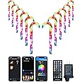 Amazon.com : 6 Pack Smart Candy Cane Pathway Lights with App Remote ...