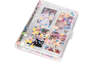 NOONEBUTYOU A5 Photocard Binder, Clear K-Pop Korean Pop Photocard Holder Binder Book, 200 Pockets Instax Photo Album for Polaroid Snap Kpop Photocard Holder Book/​Fujifilm Instax Mini photocard album