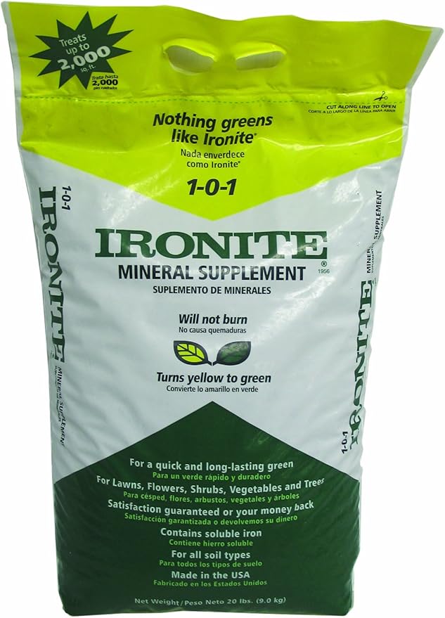 Ironite Mineral Supplement 101 Fertilizers Garden