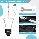 FUNLIO Baby Door Jumper 6-24 Months with Door Clamp 40 Lb Bearing Black view 7