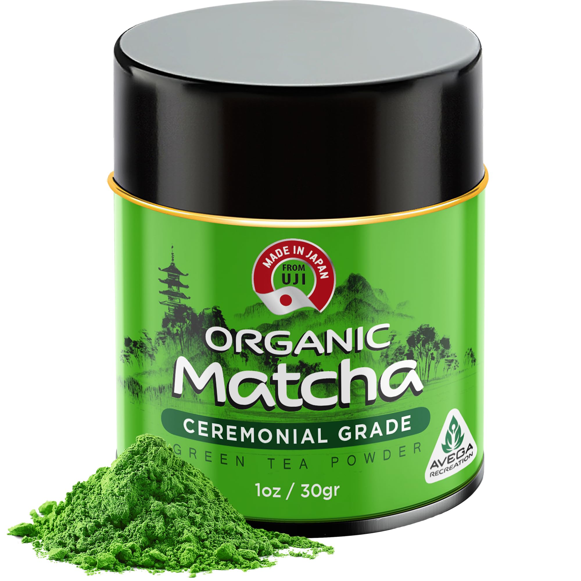 Mua Avega Recreation Organic Ceremonial Grade Matcha Green Tea Powder ...