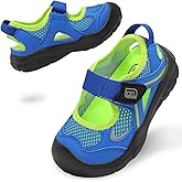 JOINFREE Toddler Sandals Girls Boys Wide Barefoot Water Sandals Lightweight Summer Water Shoes Quick-Dry Non-slip Aqua Athletic Sneakers for Beach Swim Pool