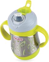 Nuby Insulated Stainless Steel Cup with Spout 220 ml view 2