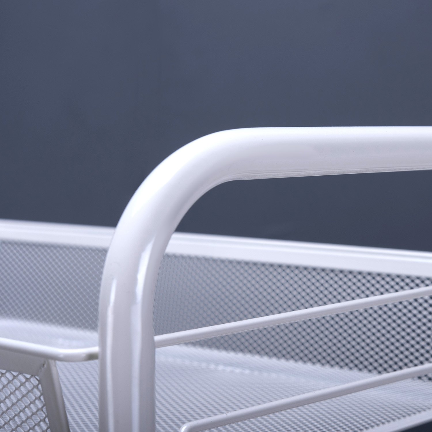 SINGAYE 5–Tier Wire Mesh Utility Storage Cart Metal Rolling Rack Metal Basket Shelving Kitchen Bathroom Organization Trolley