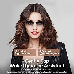 Bluetooth Audio Smart Glasses, Blue Light Glasses