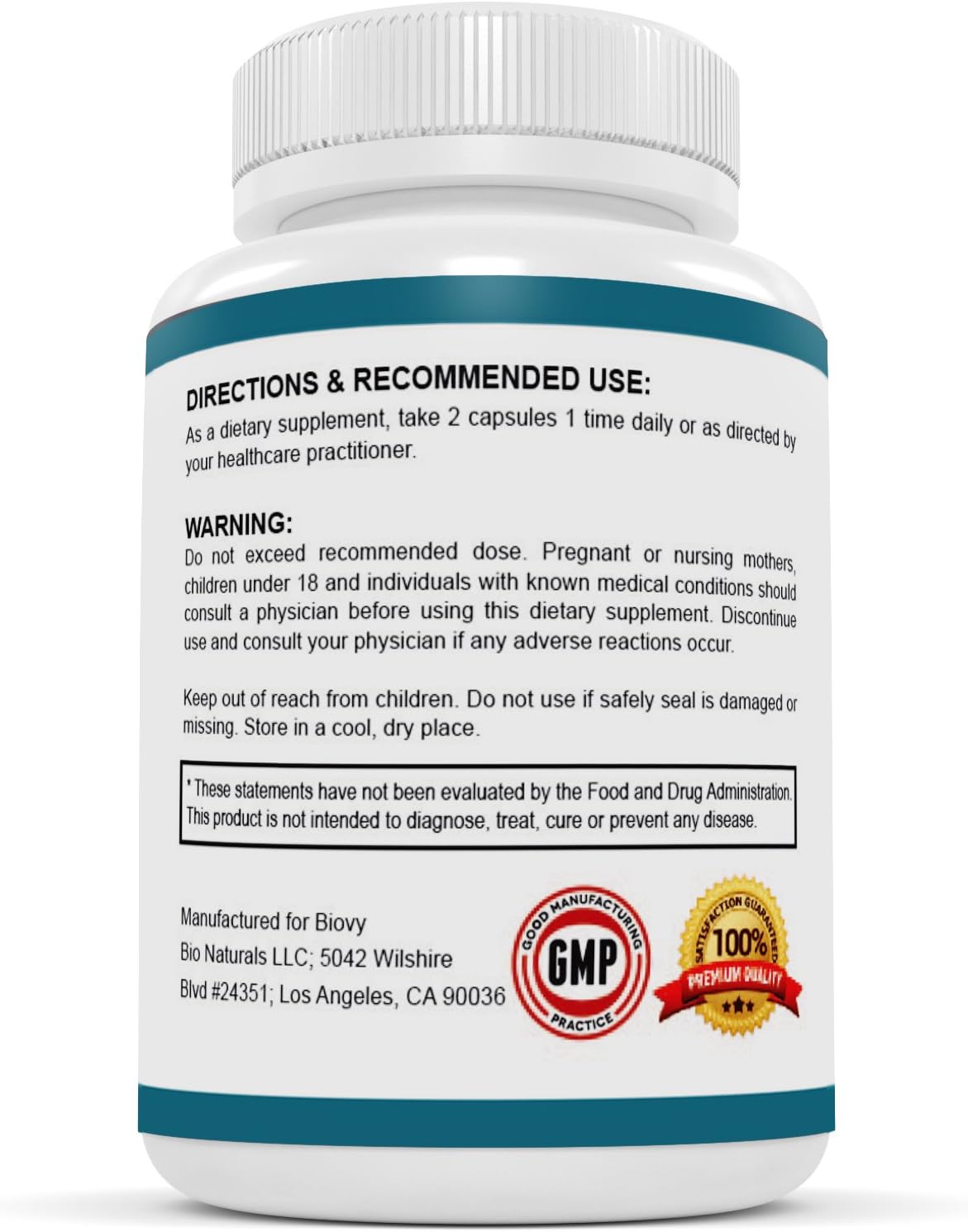 Stronghold Bladder Control by Biovy™ - Extra Serving Size (120 Capsules) and Potency to Support Natural Bladder Control by Biovy - Bladder Control Supplements to Support Healthy Urinary Flow: Health & Personal Care