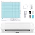 Amazon.com: Silhouette Cameo 4 with Bluetooth, 12x12 Cutting Mat, Autoblade  2, 100 Designs and Silhouette Studio Software - White Edition