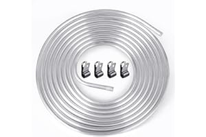 5/16" OD Aluminum Hard Fuel Line 16 Feet Hardline Tube Thickness is 0.039"