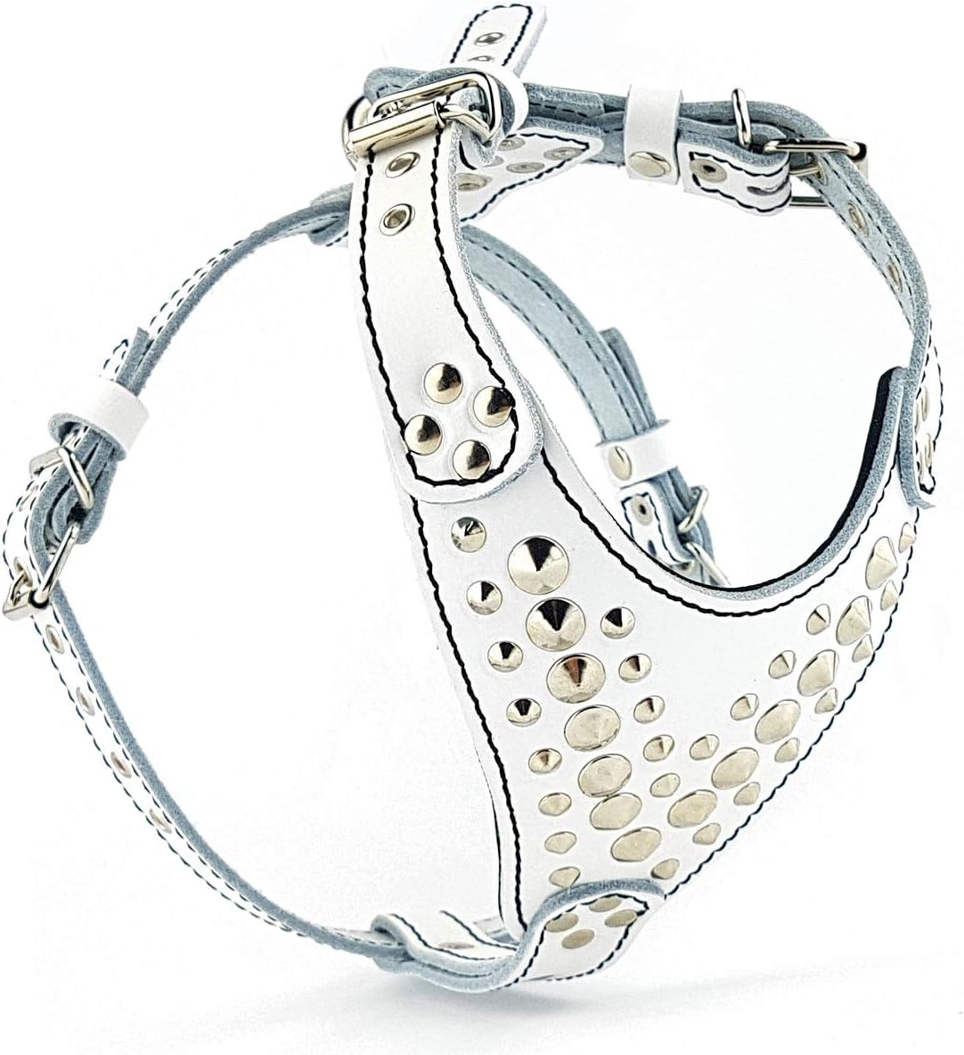 studded leather harness