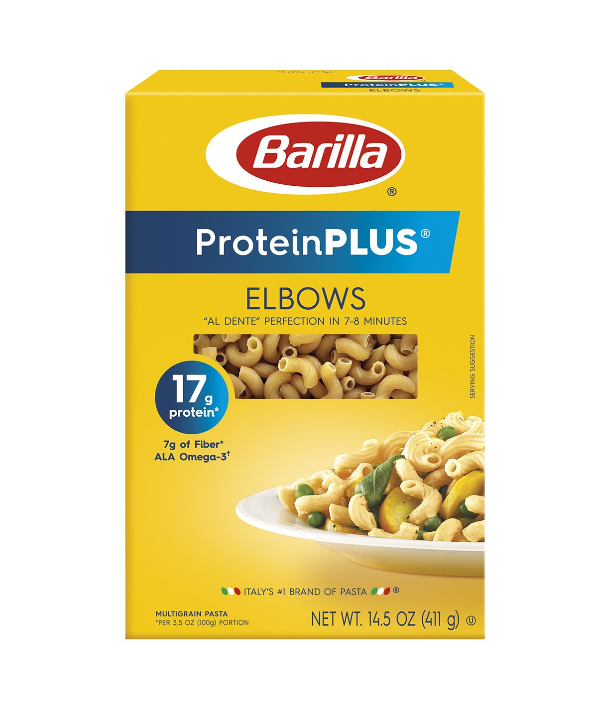 Barilla ProteinPlus Multigrain Pasta, Rotini, 14.5 Ounce