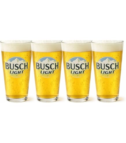 Coors Glass Set di 4 bicchieri da birra Calici Vintage Coors Pubblicità - Italia