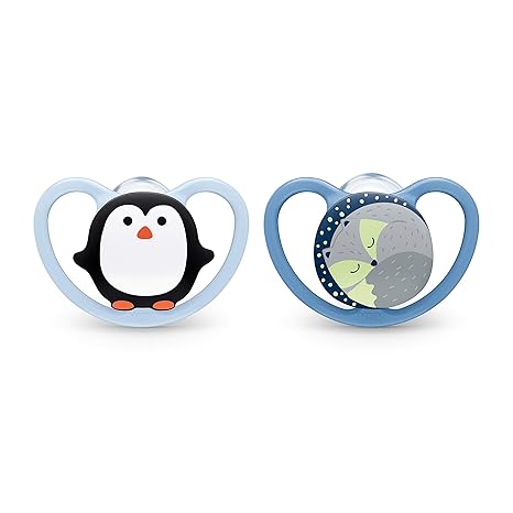 nuk pacifier 2pk sz1 sensitive