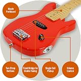 3rd Avenue 1/4 Size Kids Electric Guitar Pack - Red, 6 Months Lessons view 4