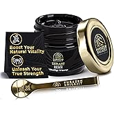 Shilajit Pure Himalayan Organic Resin 800mg with 75%+ Fulvic Acid, 85+ Trace Minerals from 18,000 ft Himalayas – Natural Energy, Stamina & Muscle Support for Men & Women, Lab-Tested 30g