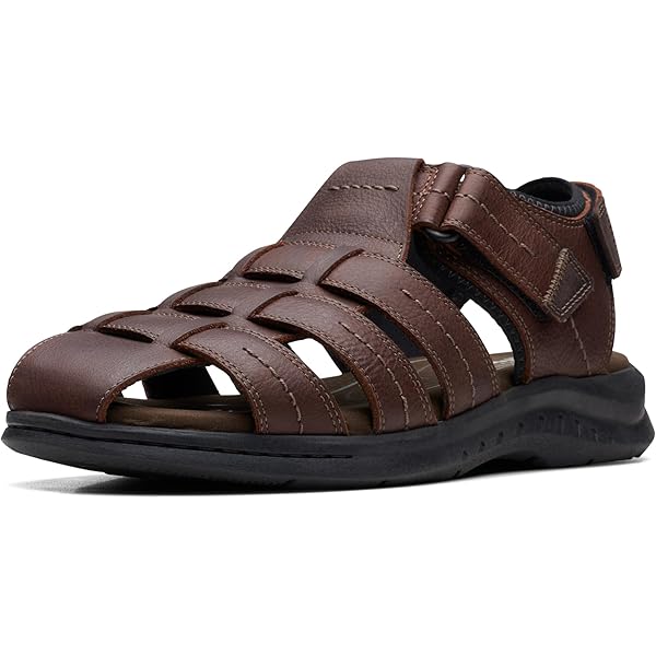Amazon.com | Clarks Men's Brixby Cove Fisherman Sandal