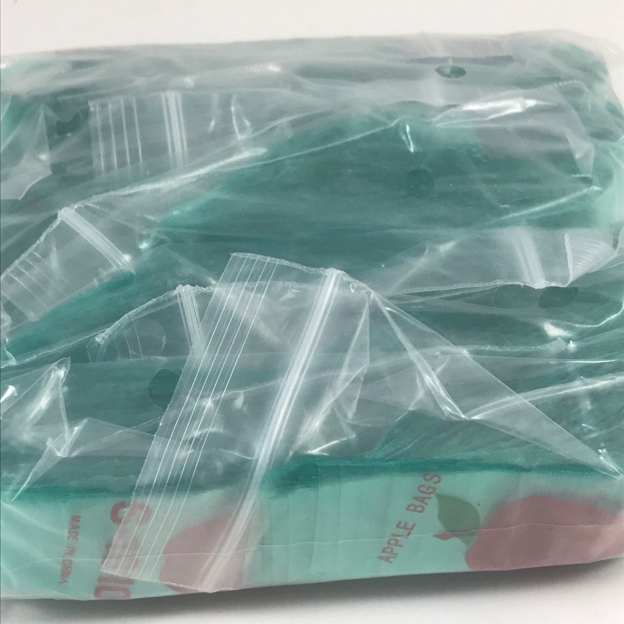 1010S Original Mini Ziplock 2.5mil Plastic Bags 1" x 1