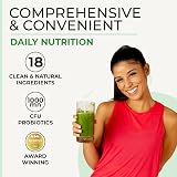 Inspiriko Super Greens Powder 18 Superfoods 150g Vegan UK Made view 2