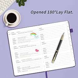 Address Book with Alphabetical Tabs, Hardcover