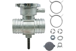 AJDHDGA Aluminium Radiator Coolant Filler Neck with Radiator Fill Cap Fits for Chrysler 200 Sebring Dodge Caliber Avenger Durango Dakota Jouney Je-ep Compass Patriot Replace 52028810AL 52029195AK 55116901AA