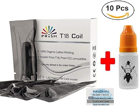 Innokin t18 t22 Prism 1.5ohm (10 pcs) T18/ T22 Verdampferköpfe