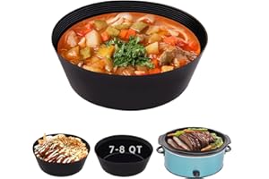 MOOMANGOO Slow Cooker Liners Fit for Crockpot 7-8 Quart Oval Slow Cooker,Reusable & Leakproof Dishwasher Safe Cooking Liner for CrockPot 7-8QT