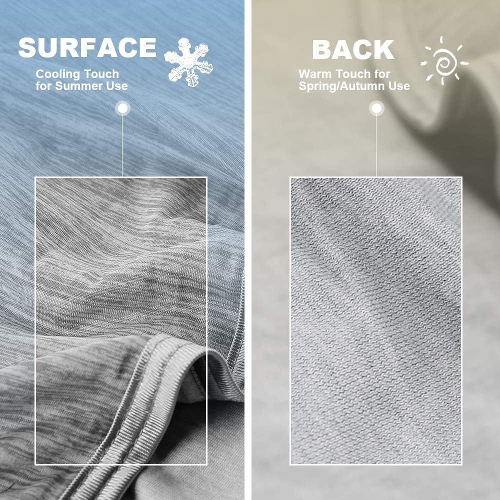 Luxear Cooling Blanket for Summer Throw Blanket With Arc-Chill 3.0 Technology Keep Cool for Sofa Bed Comfort Soft Nap Blanket Fabric Breathable Adult Baby Children - Image 5