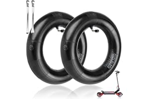 ulip 80/65-6 Scooter Inner Tube with 90 Degree for 255x80 /90/65-6.5/10 x 3 Tires Electric Scooter 10 inch Thickened Inner Tubes 2PCS