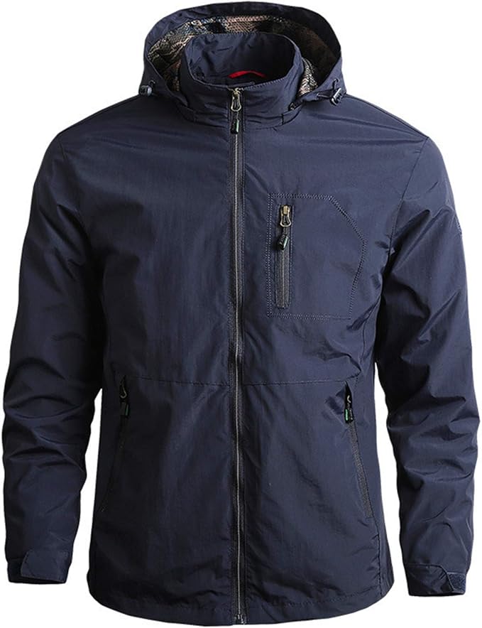 RUIRUILICO Damen Trenchcoat Mit Kapuze - Winddicht & Oversize