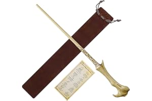 EZVYAO Wizard Wand Magic Witch Sorcerer Wands for Kids Cosplay Accessories, Bone