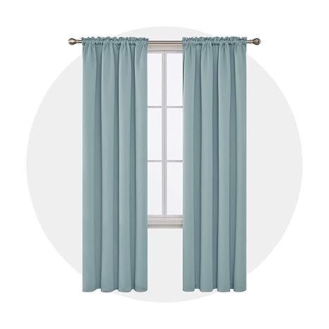 Deconovo Blackout Curtains Thermal Insulated Room Darkening