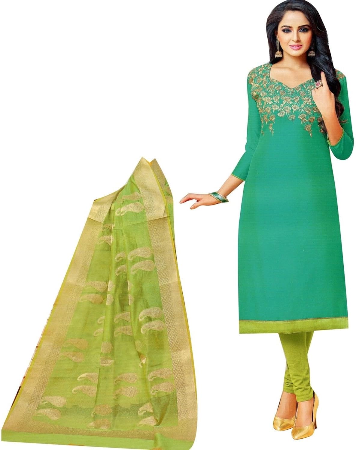 banarsi suit on amazon