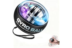 GENERIC Wrist Ball Exerciser – 2026 Auto-Start Gyro Hand Trainer for Grip Strength, Finger & Arm Muscle Workout, Joint Relief & Wrist Rehabilitation