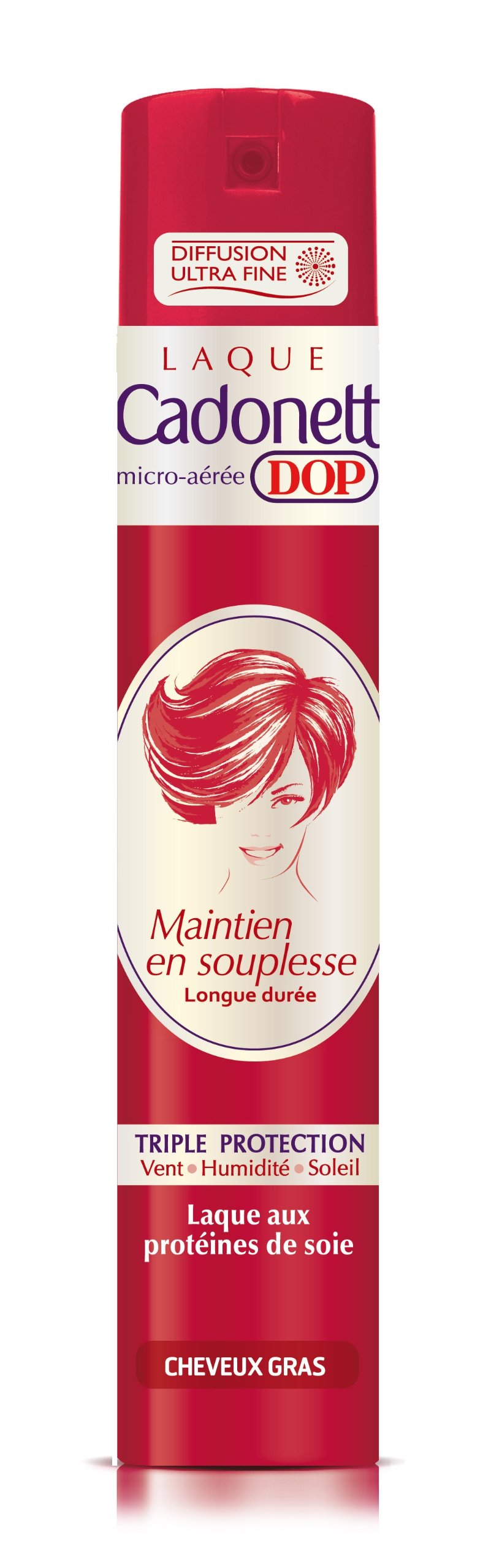 cadonett Dop – Laque Flexibility Support Long Triple Protection 300 ml for Oily Hair