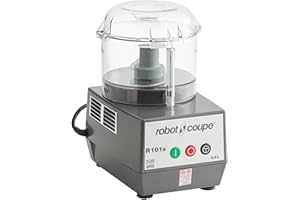 Robot Coupe R101B CLR Combination Food Processor, 2.5 Quart Clear Batch Bowl, Polycarbonate, Clear, 120v