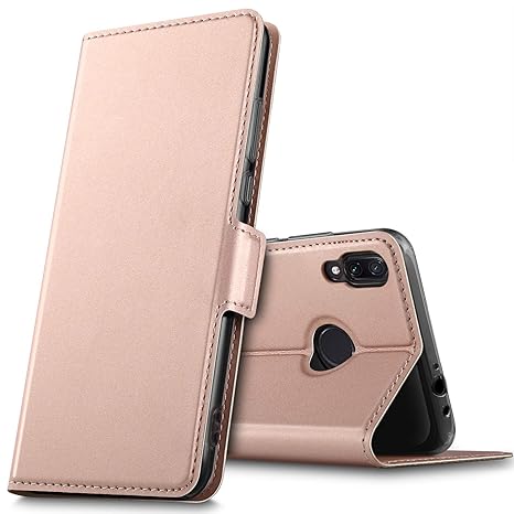 GEEMAI für Xiaomi Redmi Note 7 Hülle, handyhüllen Flip Hülle Wallet Stylish mit Standfunktion und Magnetisch PU Tasche Schutz