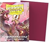 Dragon Shield Matte Dual Standard Size Card Sleeves 100 ct Red/Gold view 2
