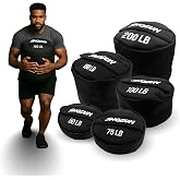 Shogun Sandbags for Working Out &ndash; Heavy Duty Workout Sandbag for Weight Training, Cross Training, Strongman, Fitness &amp; Military Use &ndash; Adjustable Exercise Sand Bags for Full Body Training